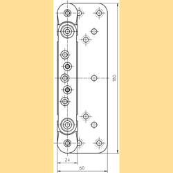 Atsakomoji VX 7505 3D, cinkuota (P.10v.)